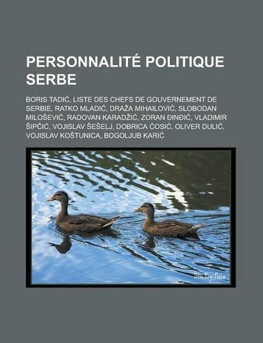 Personnalite Politique Serbe