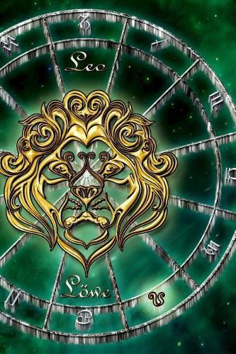 Leo Zodiac Notebook Journal