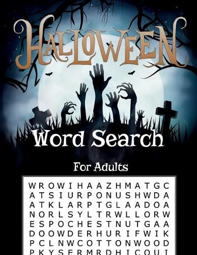 Halloween Word Search For Adults