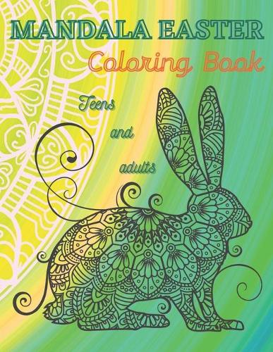 Mandala Easter Coloring Book, Teens and Adults