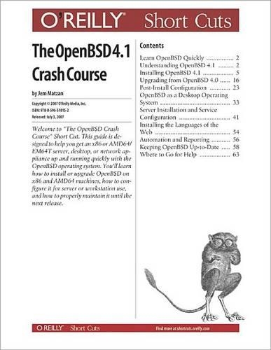 The Openbsd 4.0 Crash Course