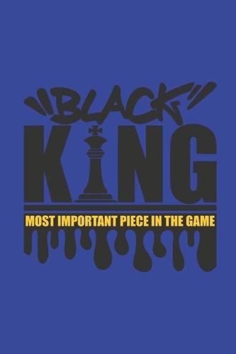 Black King: small lined notebook for black men; Black History Gifts