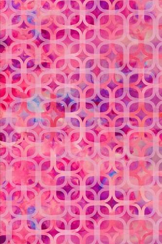 2020 Weekly Planner Pink Watercolor Pattern 134 Pages