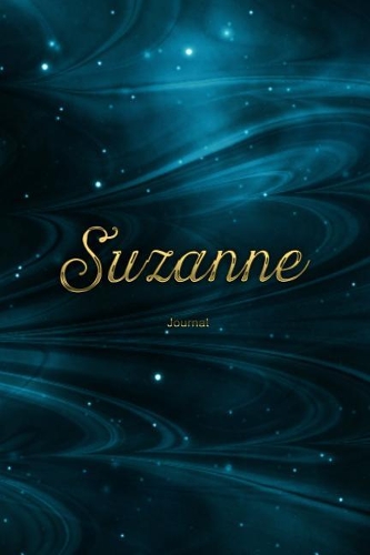 Suzanne Journal: Personalized Name Journal or Diary Notebook For Women To Write In, Gold Plated Name (Gift Journal)