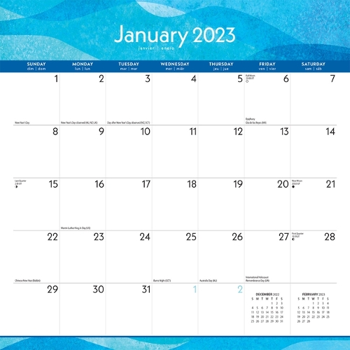 Seaside Currents 2023 Square Office 12x12 Stkr