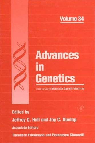 Advances in Genetics: (Advances in Genetics)