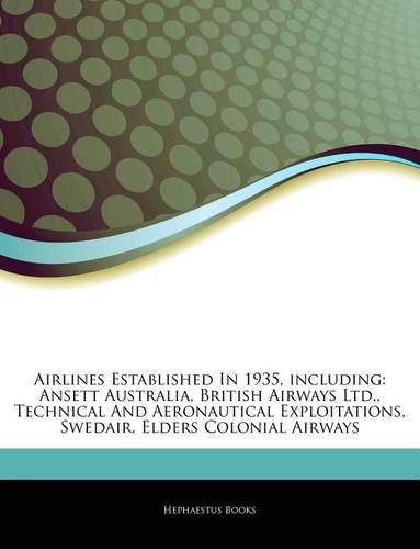 Articles on Airlines Established in 1935, Including