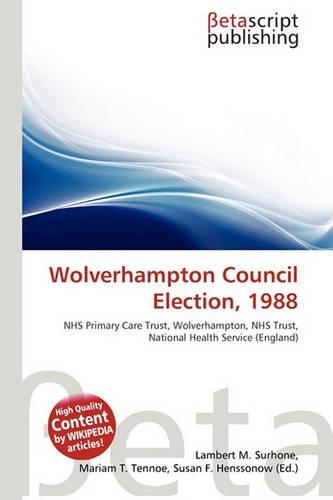 Wolverhampton Council Election, 1988