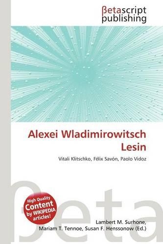 Alexei Wladimirowitsch Lesin