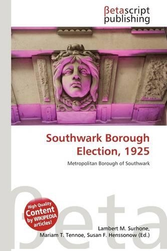 Southwark Borough Election, 1925