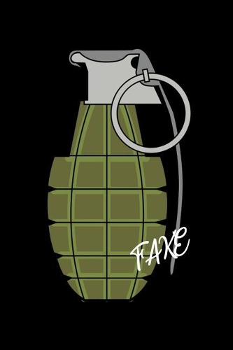 Fake bomb: Notebook Journal Diary 110 Lined pages