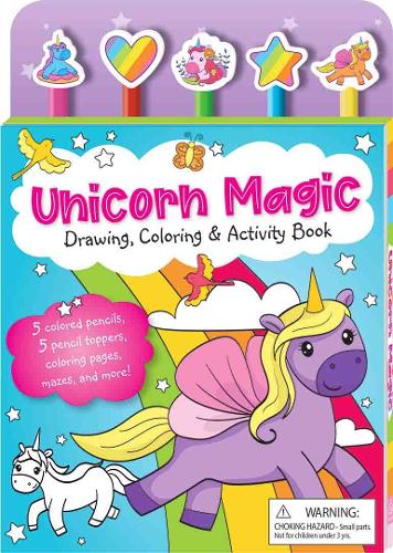Unicorn Magic 5-Pencil Set (Silver Dolphin)