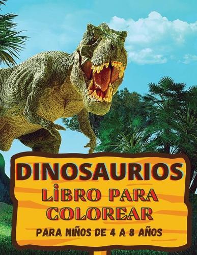 Dinosaurios Libro para colorear