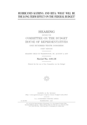 Hurricanes Katrina and Rita