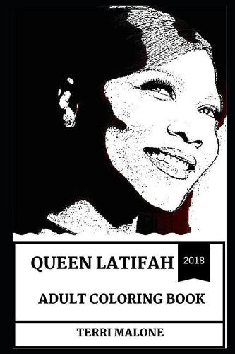 Queen Latifah Adult Coloring Book