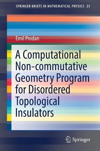 A Computational Non-commutative Geometry Program for Disordered Topological Insulators: (23 SpringerBriefs in Mathematical Physics)