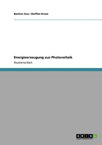 Energieerzeugung aus Photovoltaik