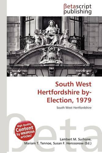 South West Hertfordshire By-Election, 1979