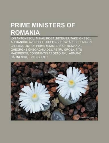 Prime Ministers of Romania