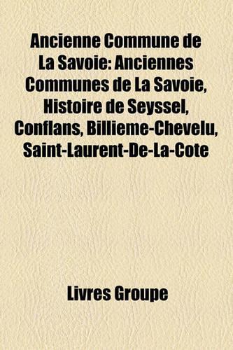 Ancienne Commune de La Savoie