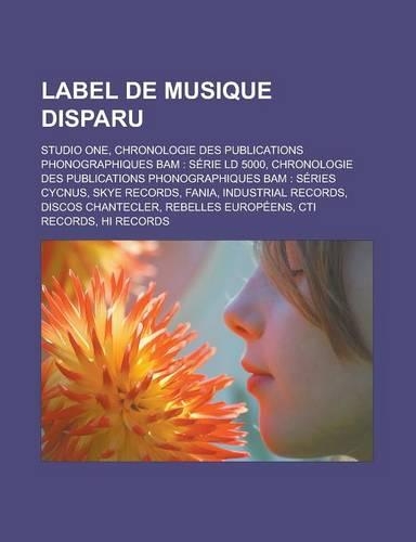 Label de Musique Disparu