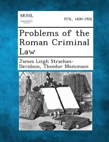 Problems of the Roman Criminal Law