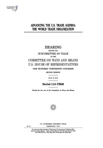 Advancing the U.S. Trade Agenda