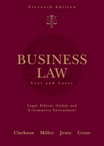 Business Law: Text and Cases(English)
