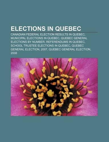 Elections in Quebec