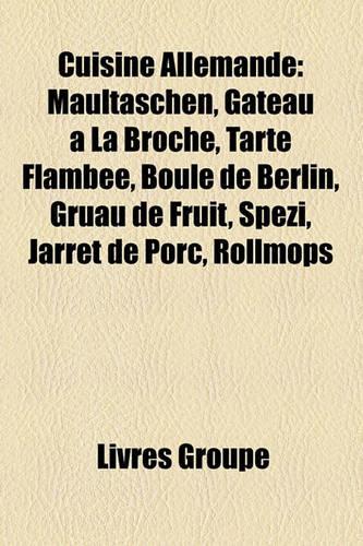 Cuisine Allemande