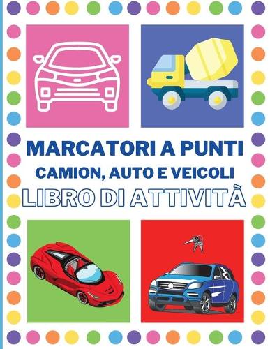 Libro di attività sui marcatori a punti auto