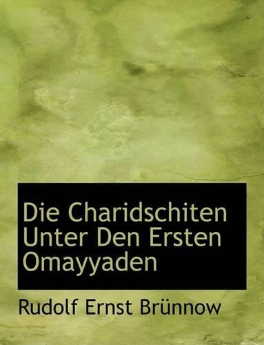 Die Charidschiten Unter Den Ersten Omayyaden
