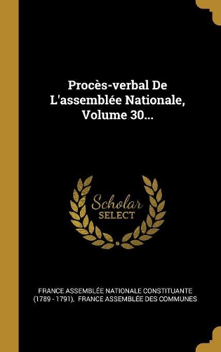 Procès-verbal De L'assemblée Nationale, Volume 30...