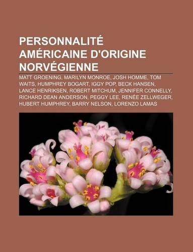 Personnalite Americaine D'Origine Norvegienne