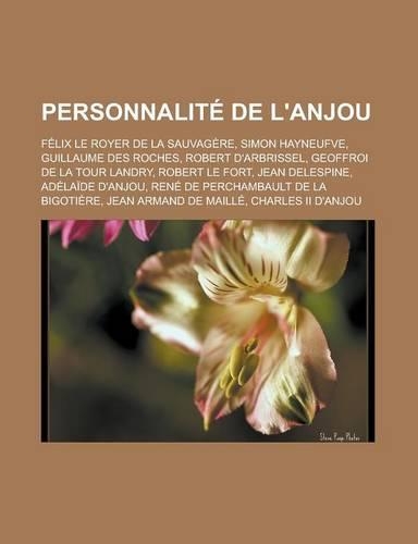 Personnalite de L'Anjou