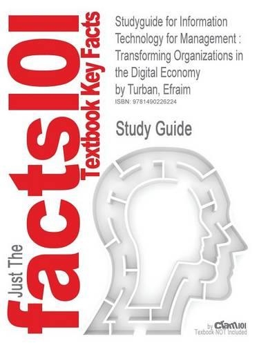 Studyguide for Information Technology for Management