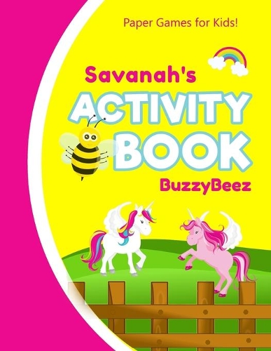 Savanah's Activity Book