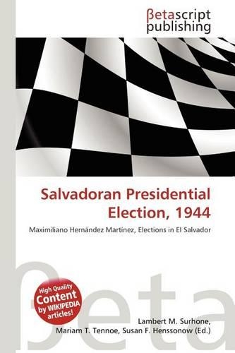 Salvadoran Presidential Election, 1944: (English)