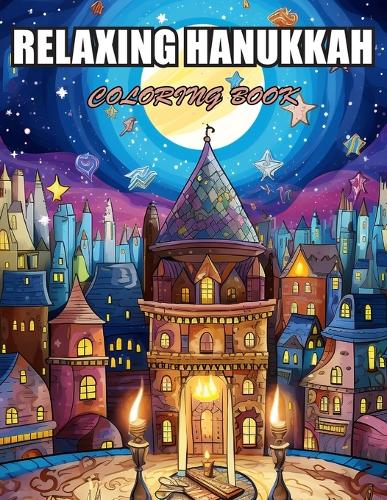 Relaxing Hanukkah Coloring Book