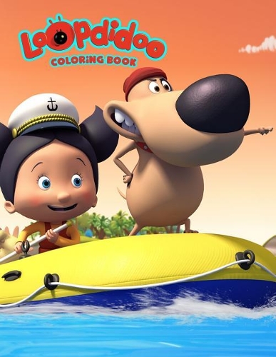 Loopdidoo Coloring Book: Coloring Book for Kids and Adults (Children Age 3-12+). Fun, Easy and Relaxing