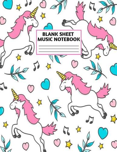 Blank Sheet Music Notebook