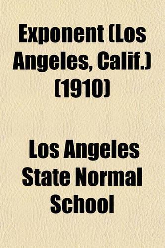 Exponent (Los Angeles, Calif.) (1910)