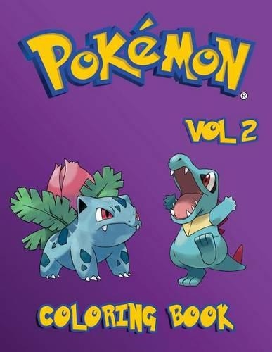 Pokemon Coloring Book - 80 Pages A4 (Volume 2)