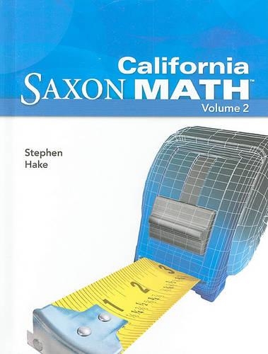 Student Edition 2008: Vol. 2(Saxon Math Intermediate 5)