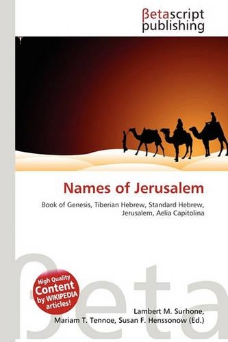 Names of Jerusalem