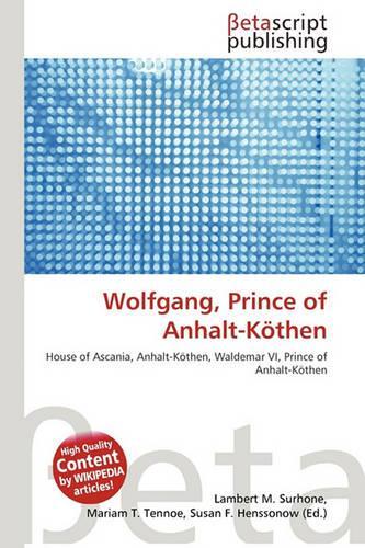 Wolfgang, Prince of Anhalt-Kothen