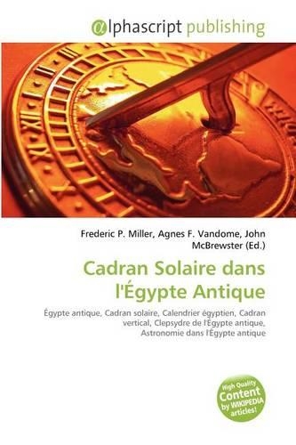 Cadran Solaire Dans L'Egypte Antique