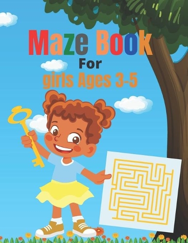 Maze Book For girls Ages 3-5
