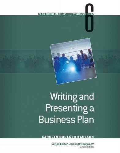 Module 6: Writing and Presenting a Business Plan