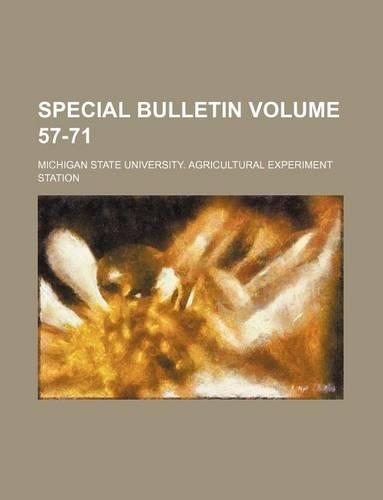 Special Bulletin Volume 57-71